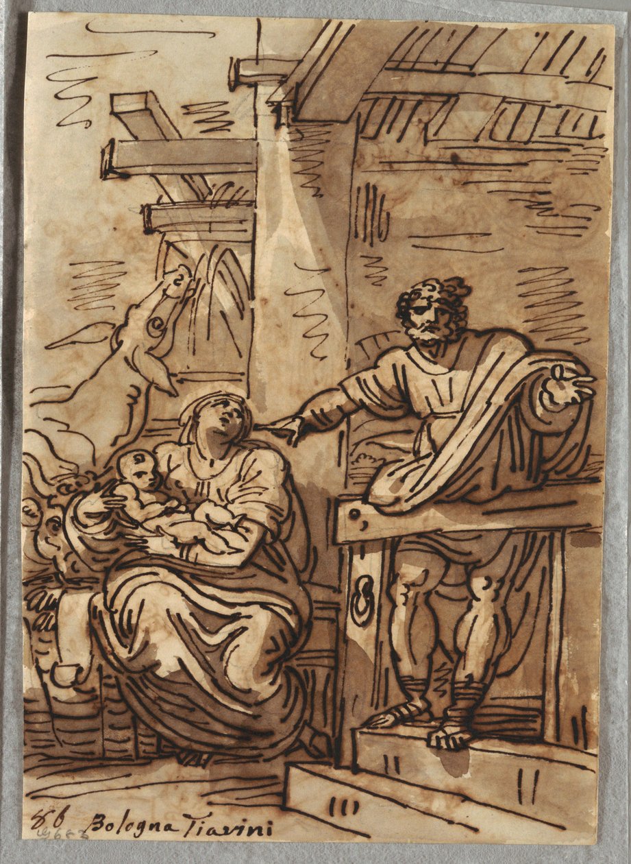Die Geburt Christi von Felice Giani