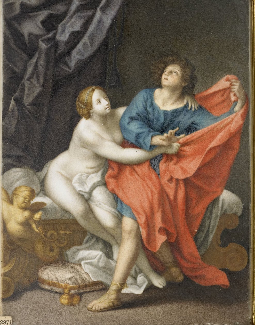Joseph und die Frau des Potifar von Felice Ramelli