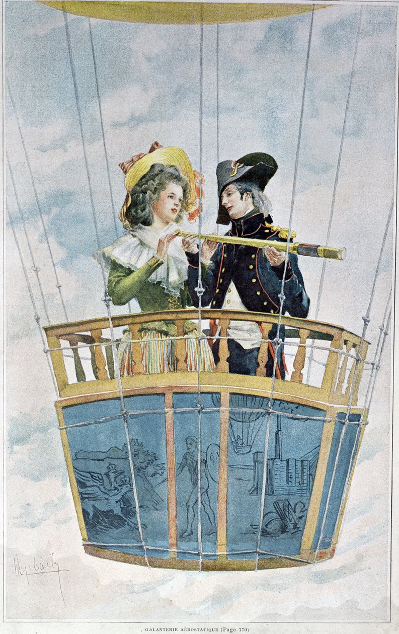 Tapferkeit in der Luft von Felicien baron de Myrbach Rheinfeld