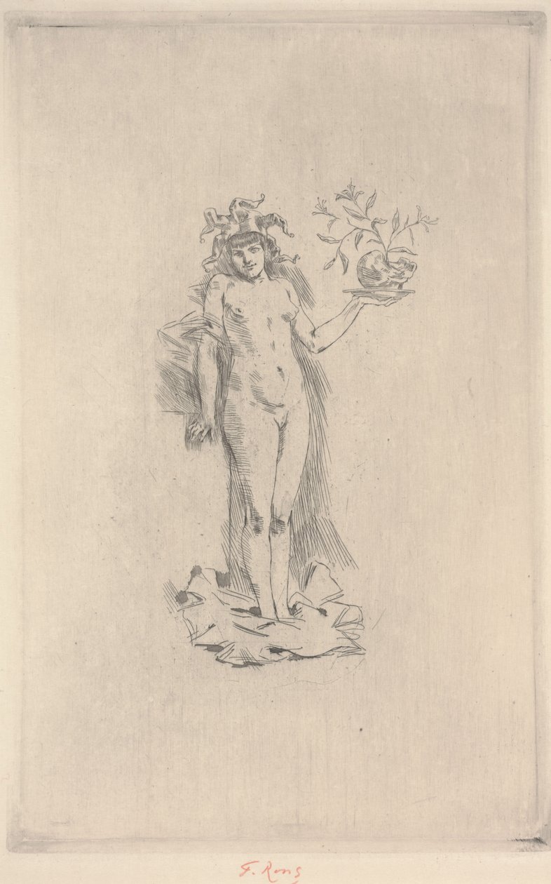 Tanz Folie von Félicien Rops
