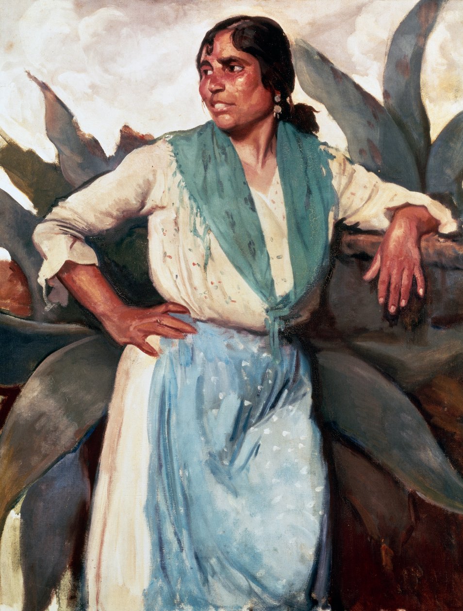 Zigeunerin, ca. 1929 von Felipe Abarzuza y Rodriguez de Arias