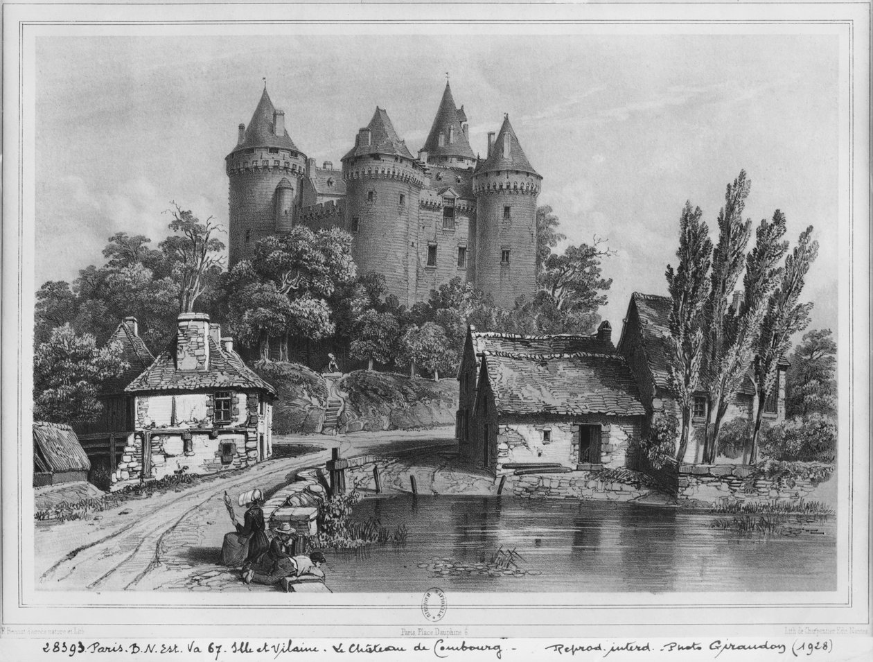 Das Schloss von Combourg von Felix Benoist