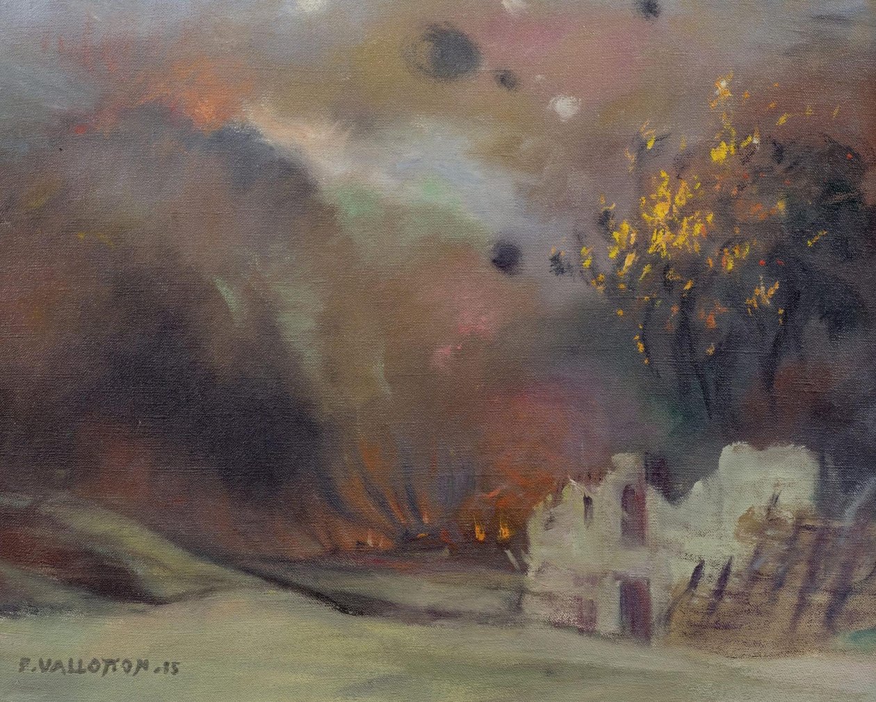 Krieg, 1915 von Felix Edouard Vallotton