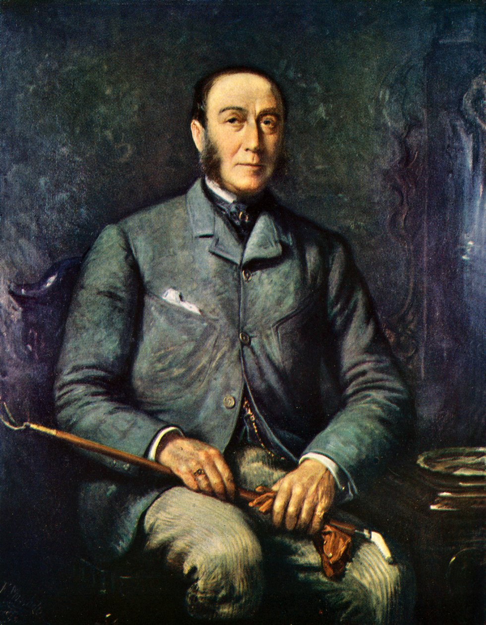 James Roosevelt - Porträt von Felix Stone after Moscheles