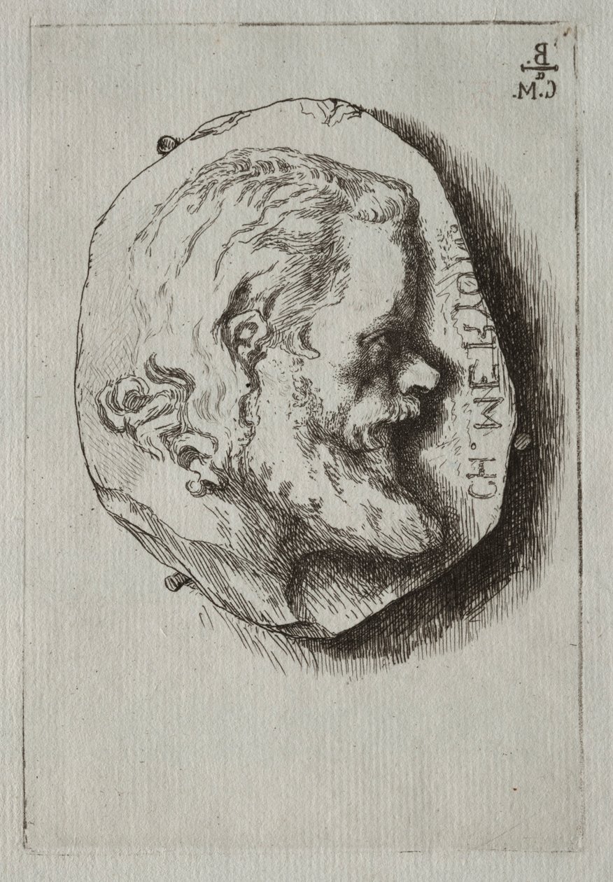 Charles Meryon, 1854 von Felix Bracquemond