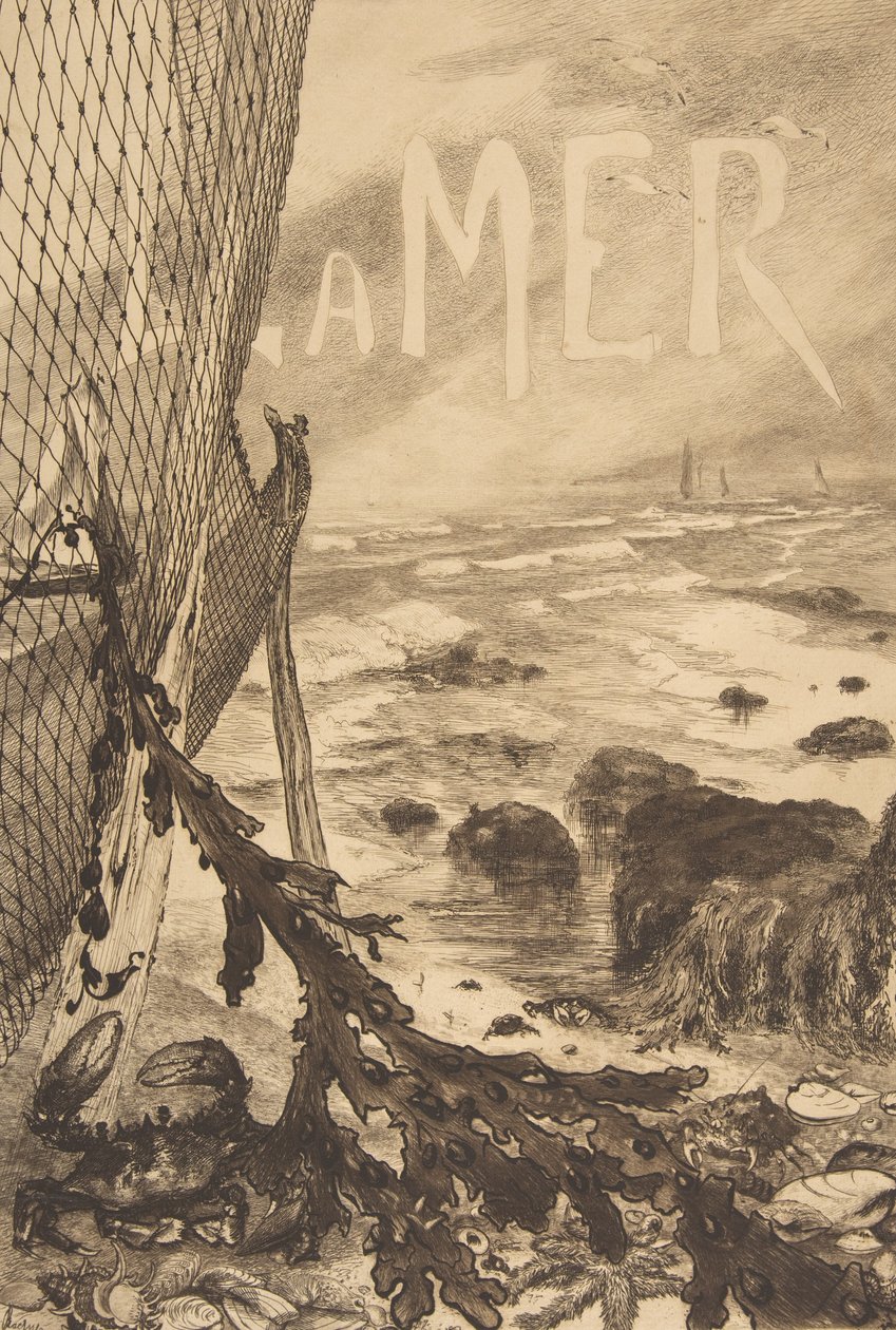 Das Meer, 1850-1914 von Felix Bracquemond