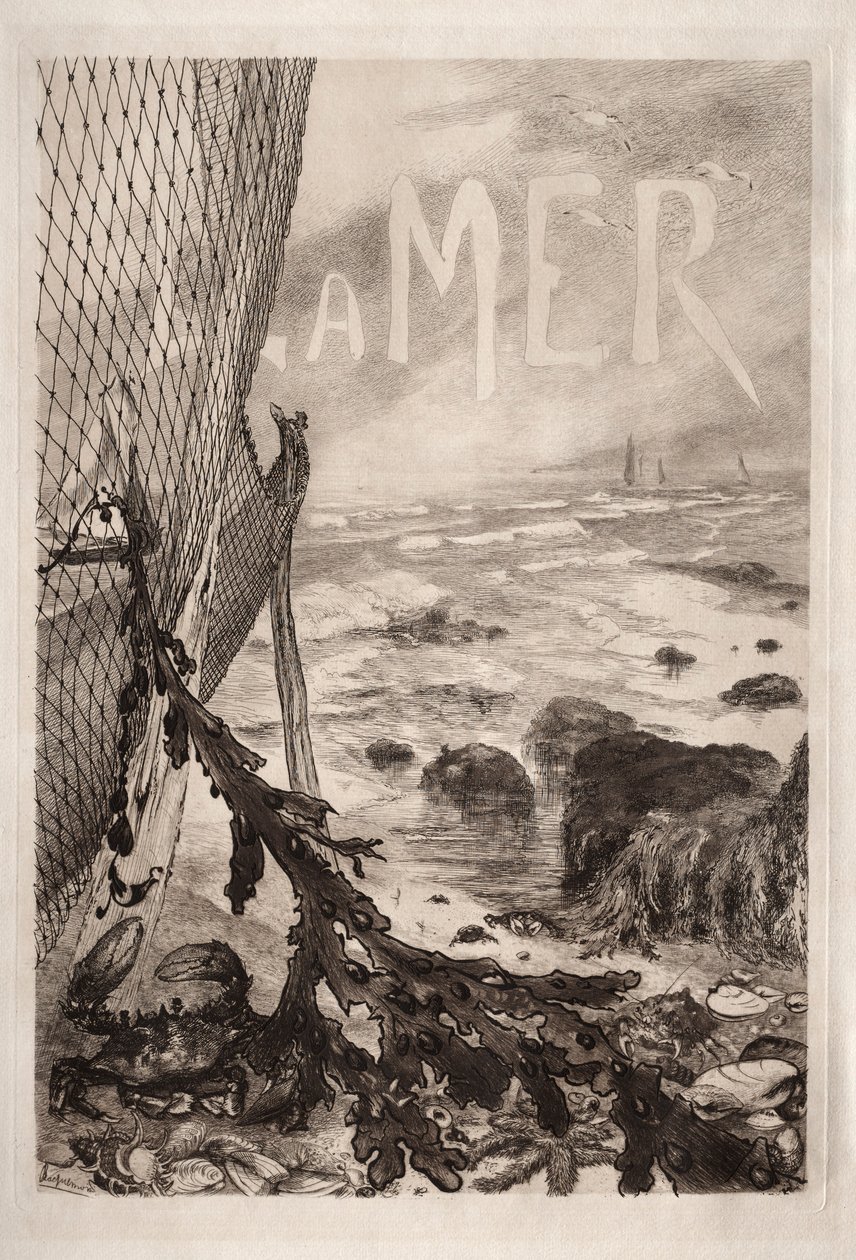 Das Meer, 1905 von Felix Bracquemond