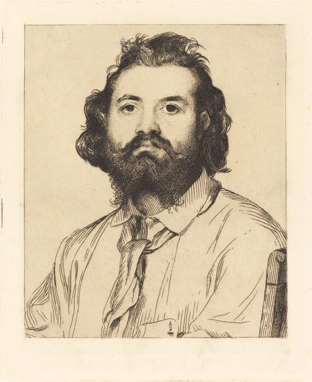 Zacharie Astruc von Felix Bracquemond