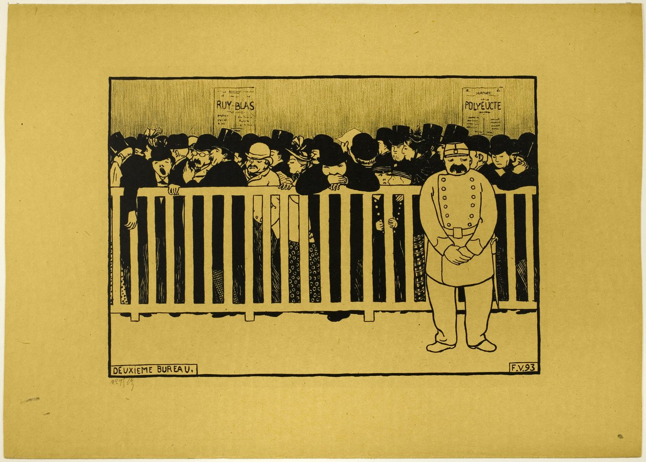Kasse von Felix Edouard Vallotton