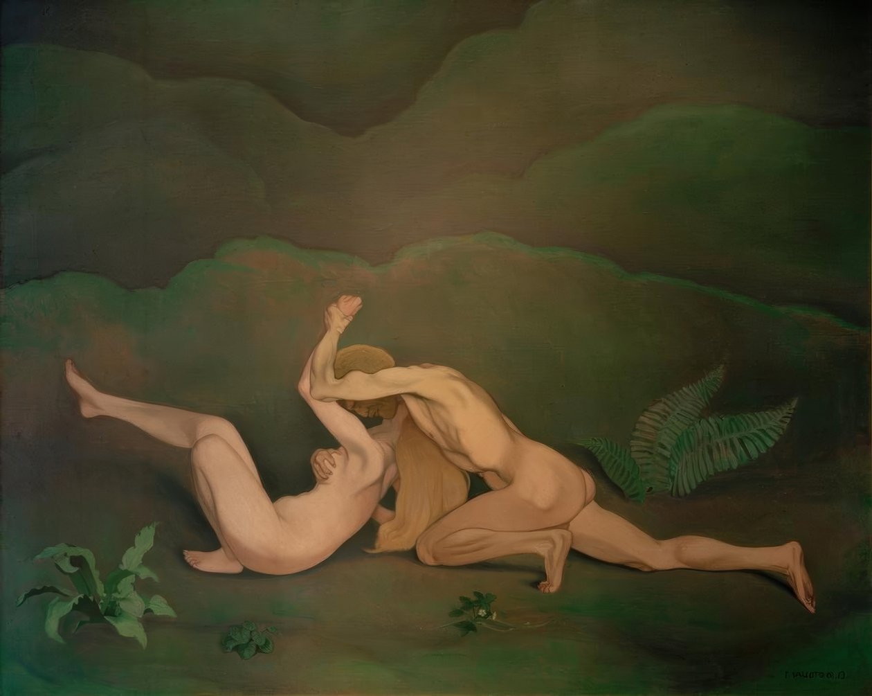 Mann und Frau von Felix Edouard Vallotton