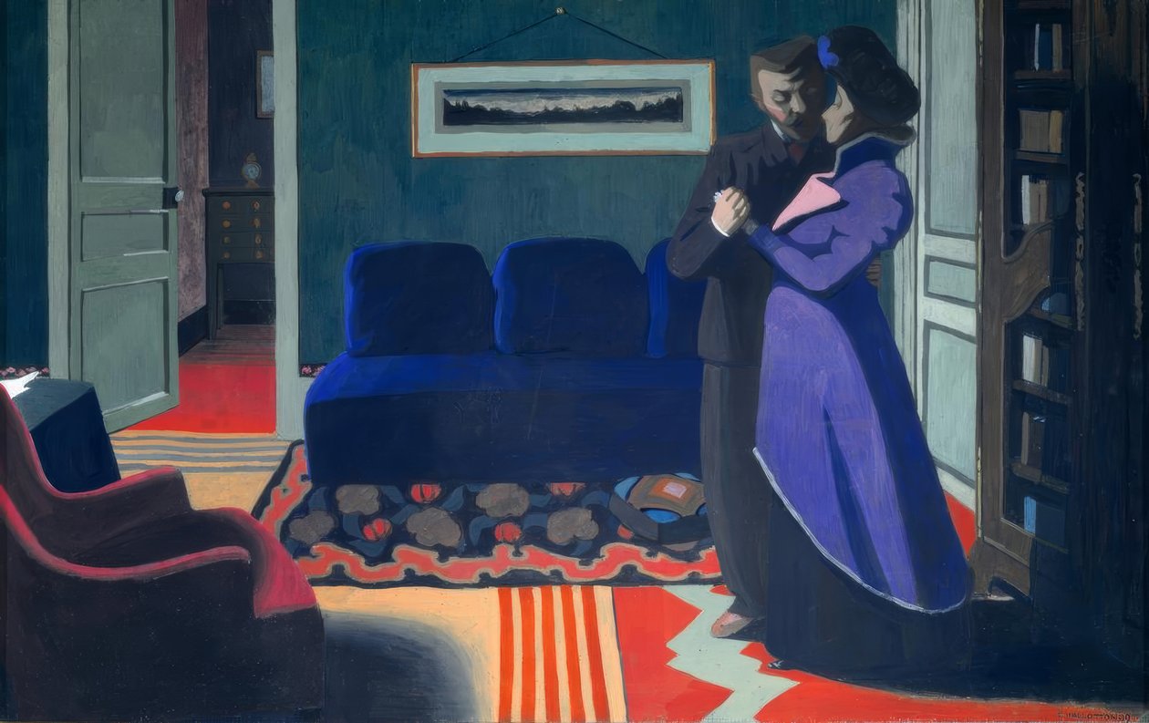 Der Besuch von Felix Edouard Vallotton