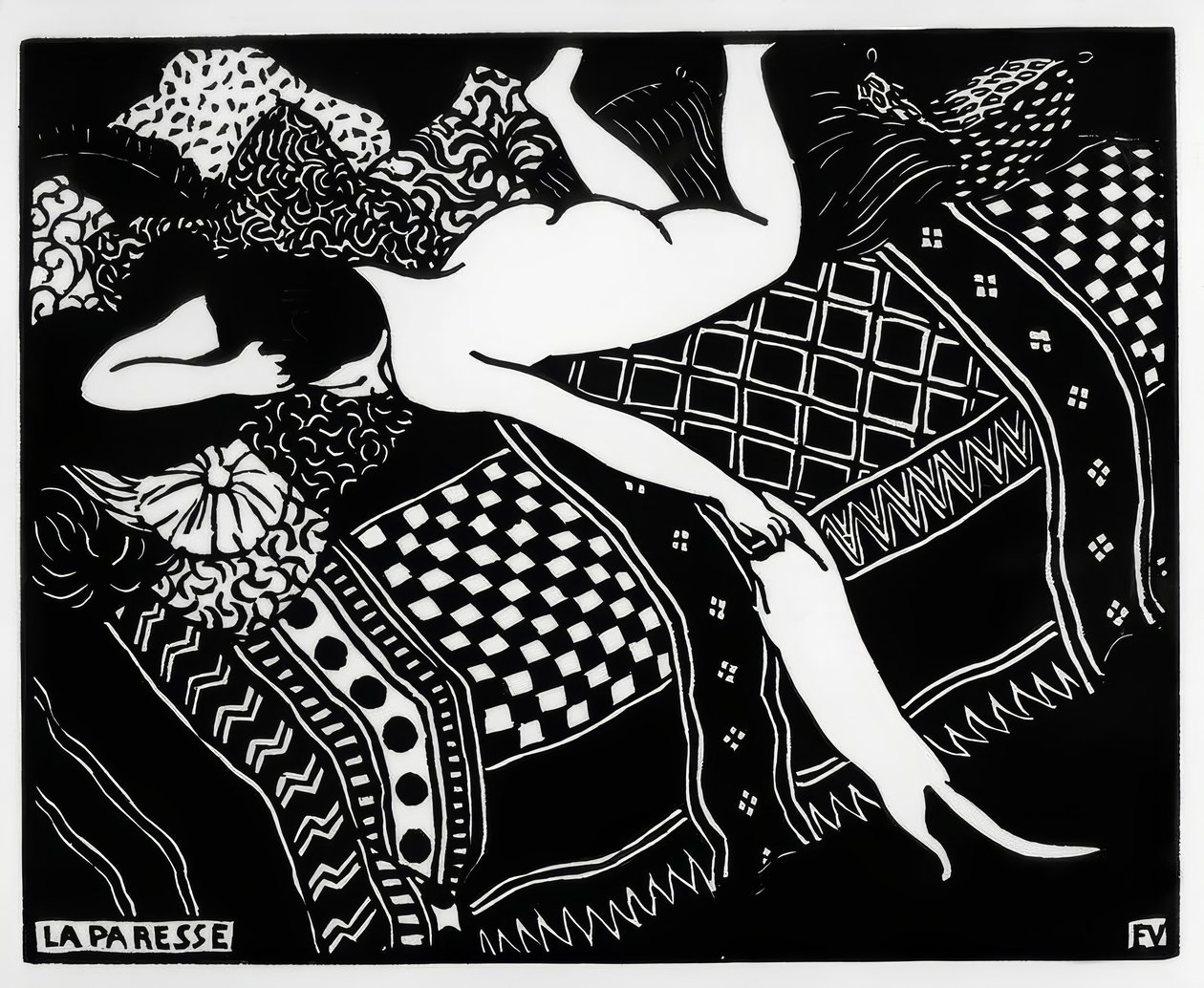 Die Faulheit von Felix Edouard Vallotton