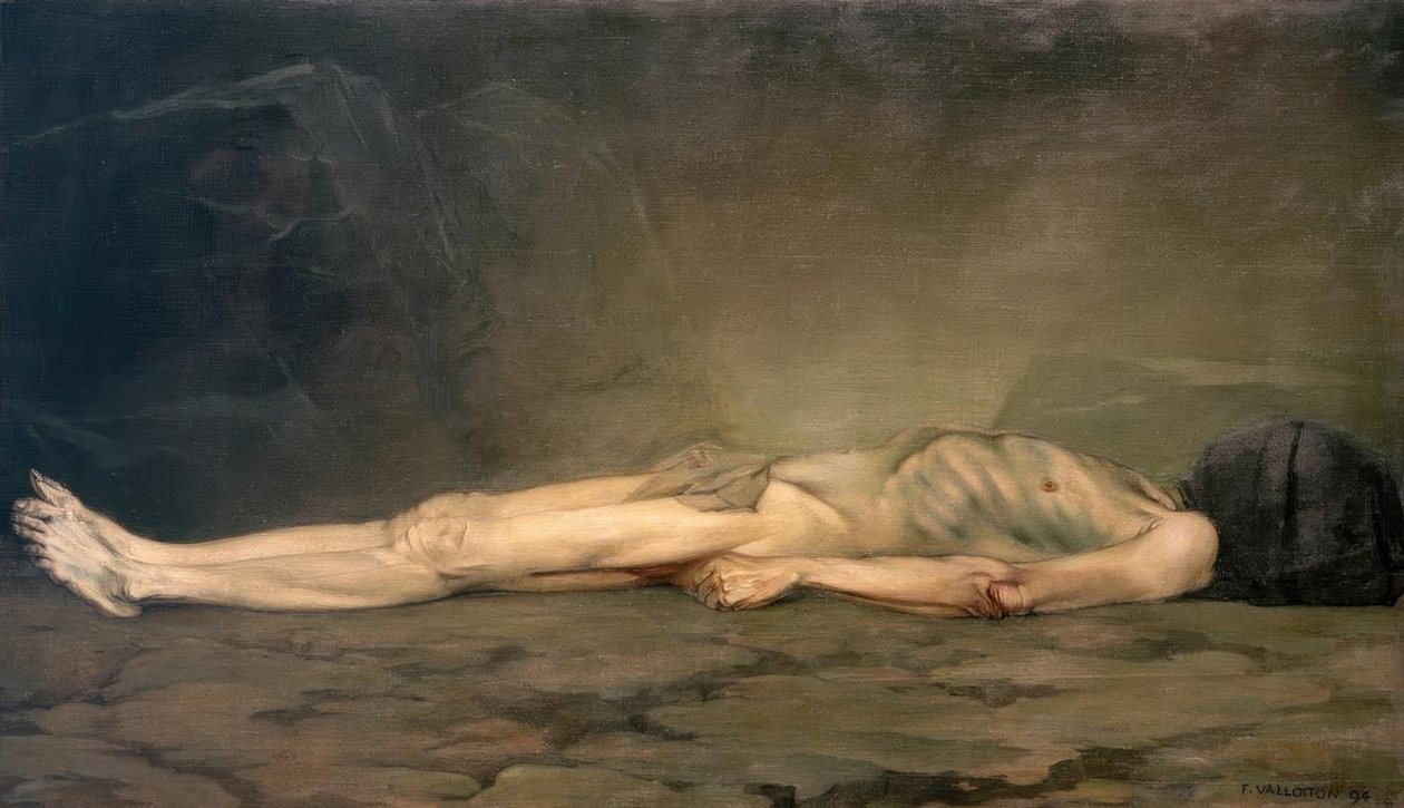 Der Kadaver von Felix Edouard Vallotton