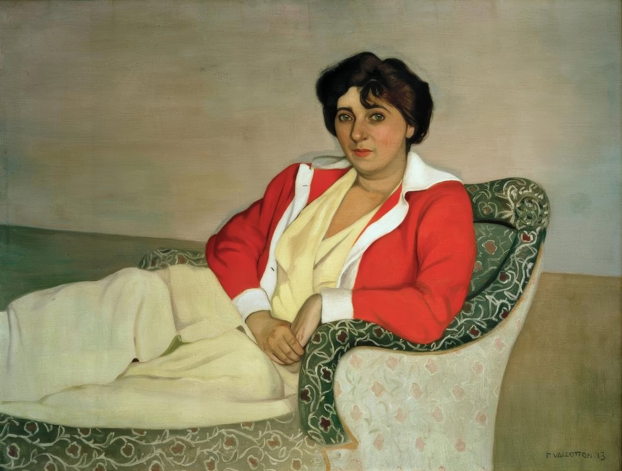 Der rote Pullover von Felix Edouard Vallotton
