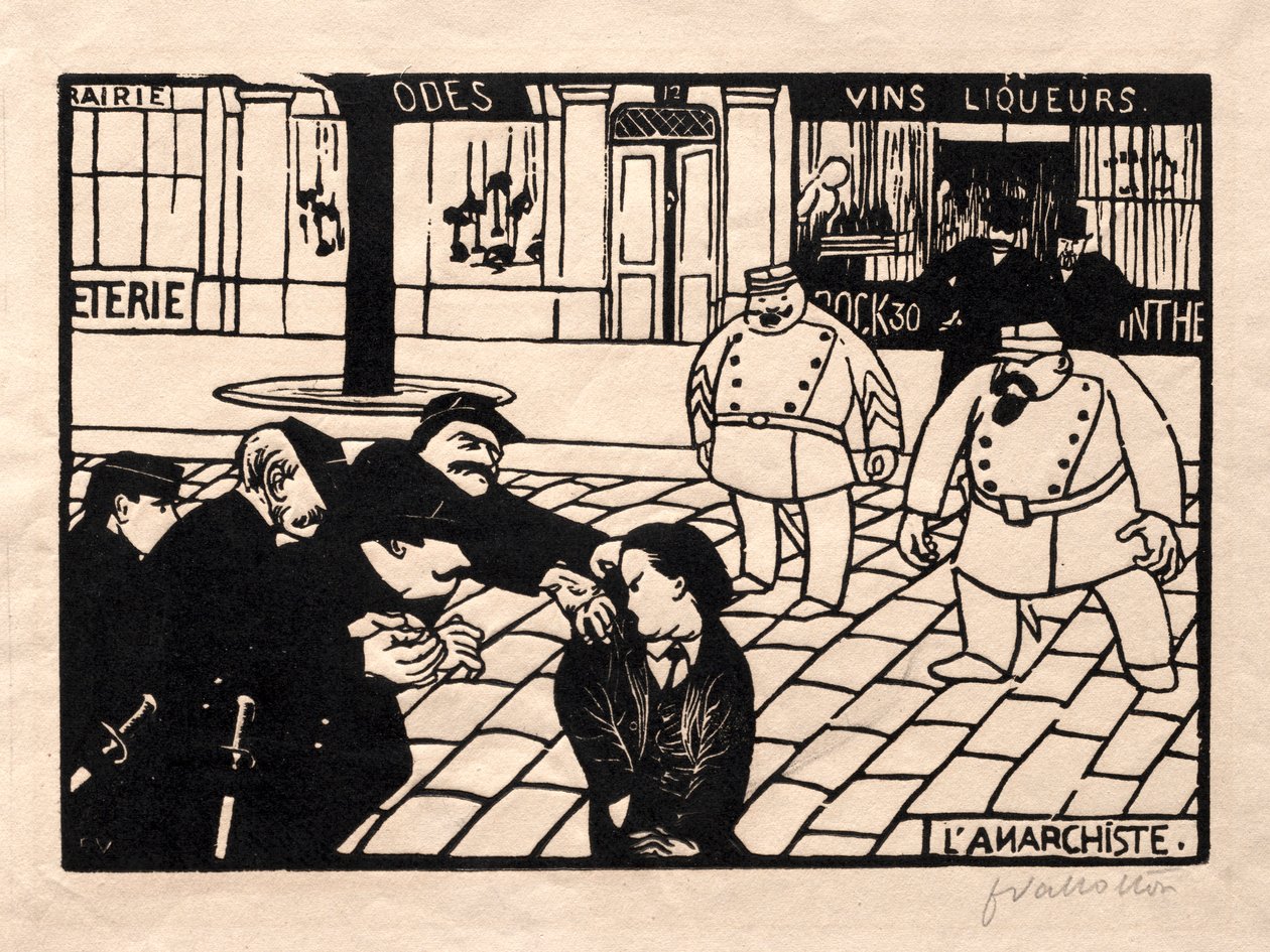 Der Anarchist von Felix Edouard Vallotton
