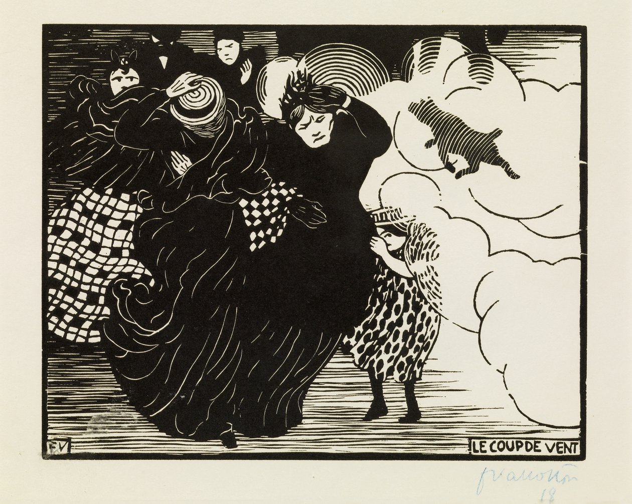 Der Sturm von Felix Edouard Vallotton