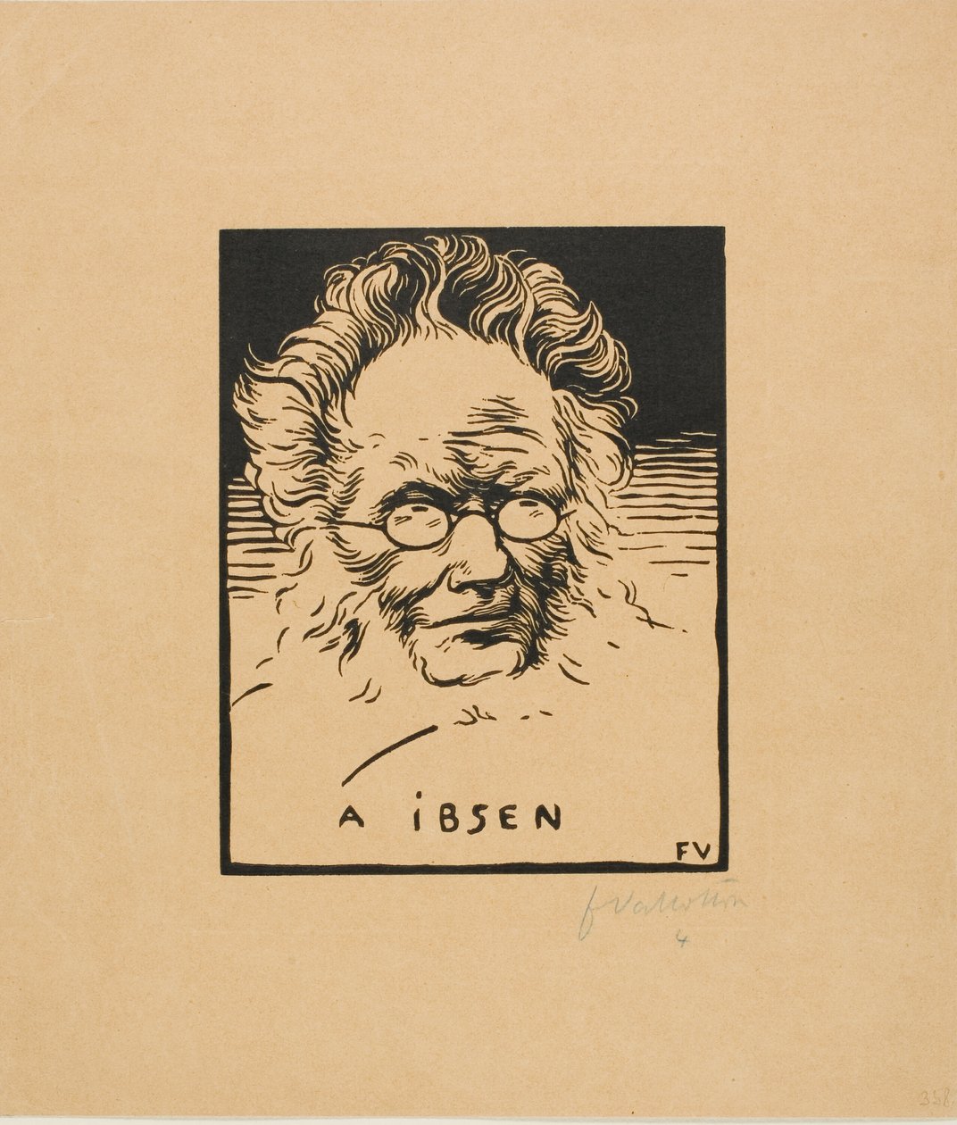 An Ibsen von Felix Edouard Vallotton