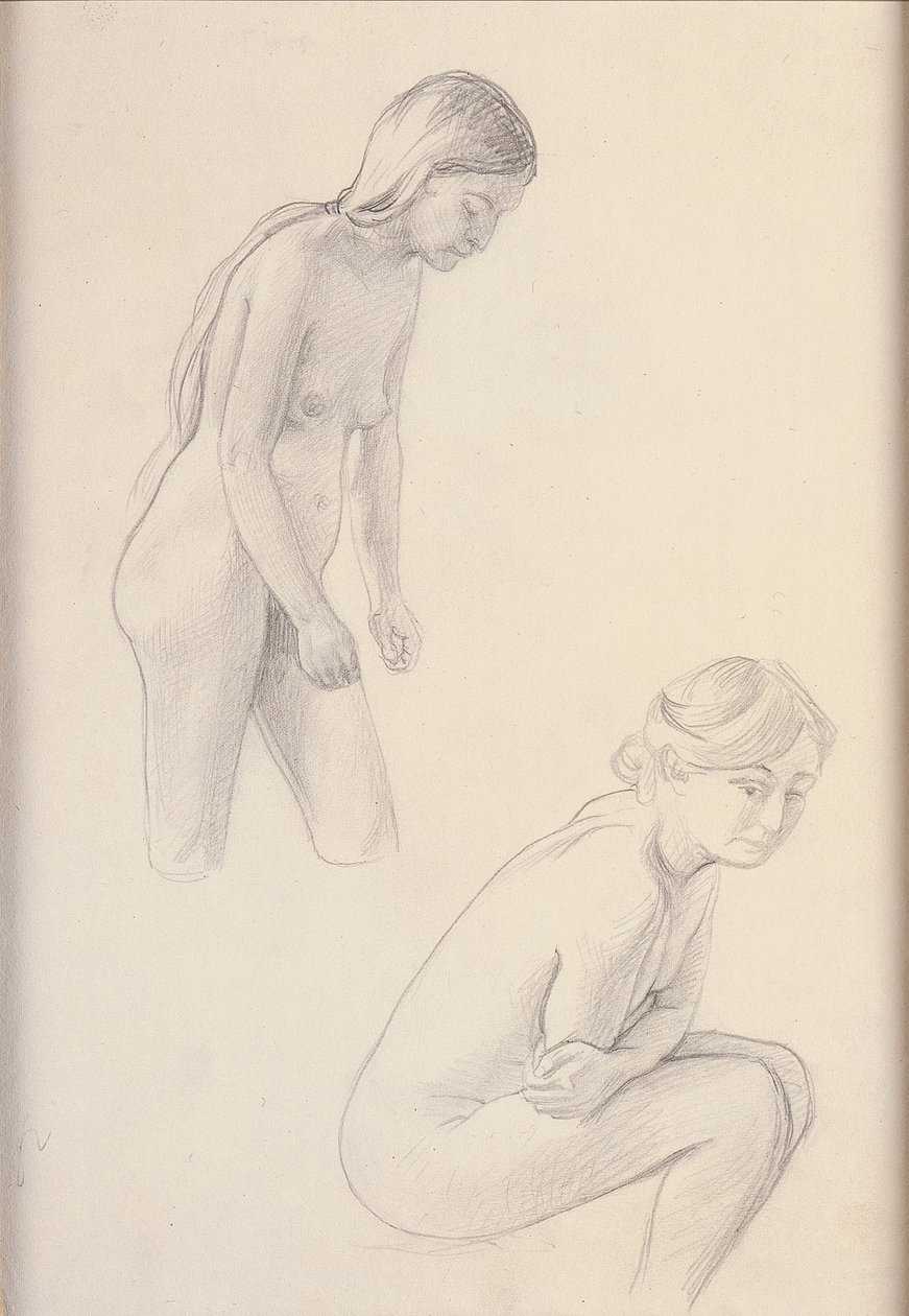 Zwei Nackte von Felix Edouard Vallotton