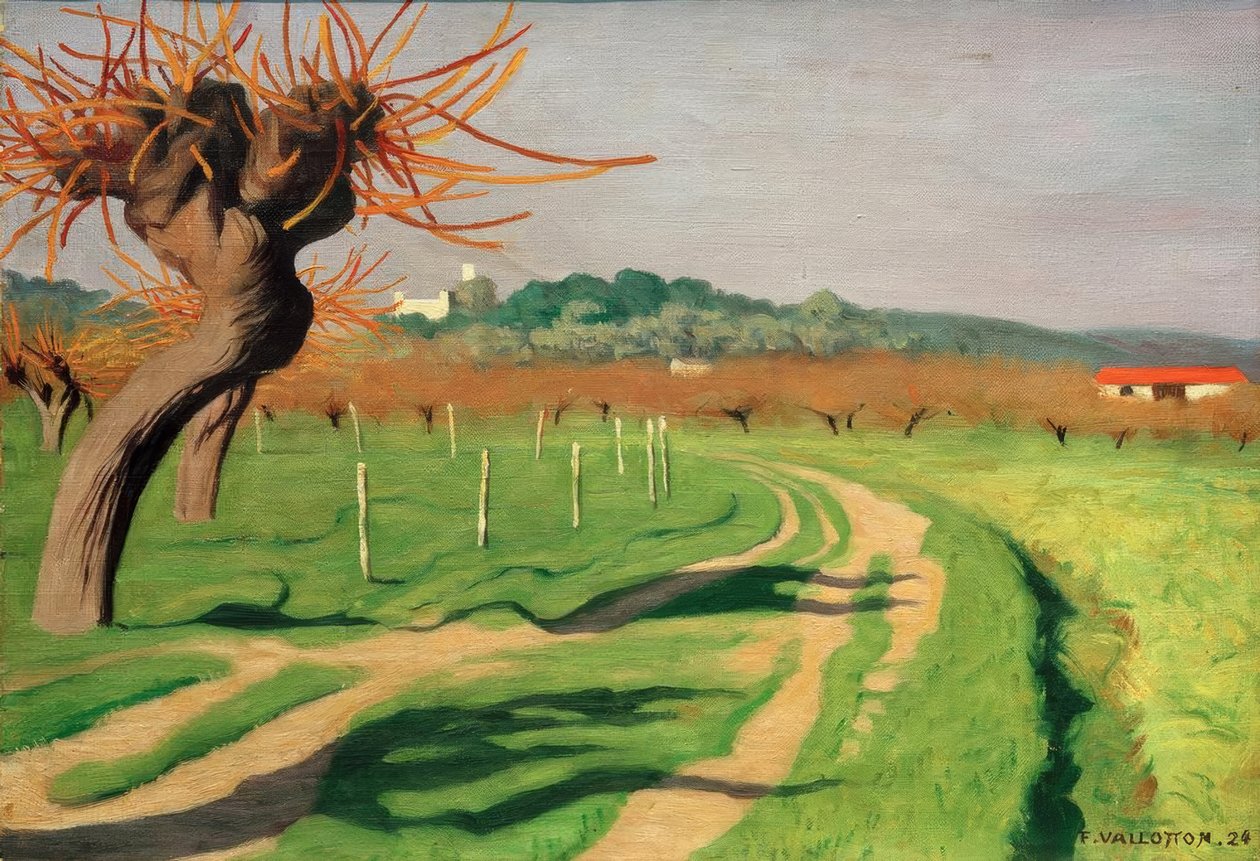 Tal der Cagne von Felix Edouard Vallotton