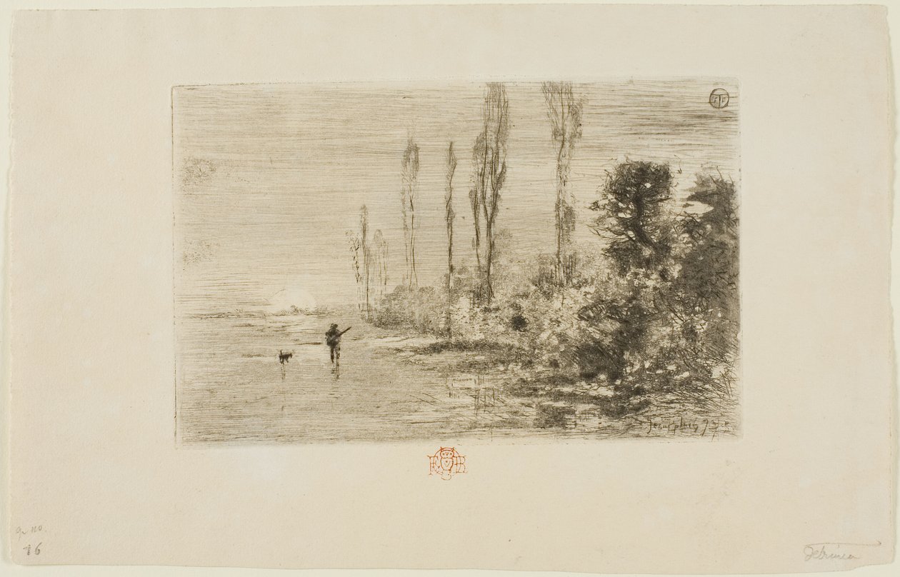 Herbstmorgen von Felix Hilaire Buhot