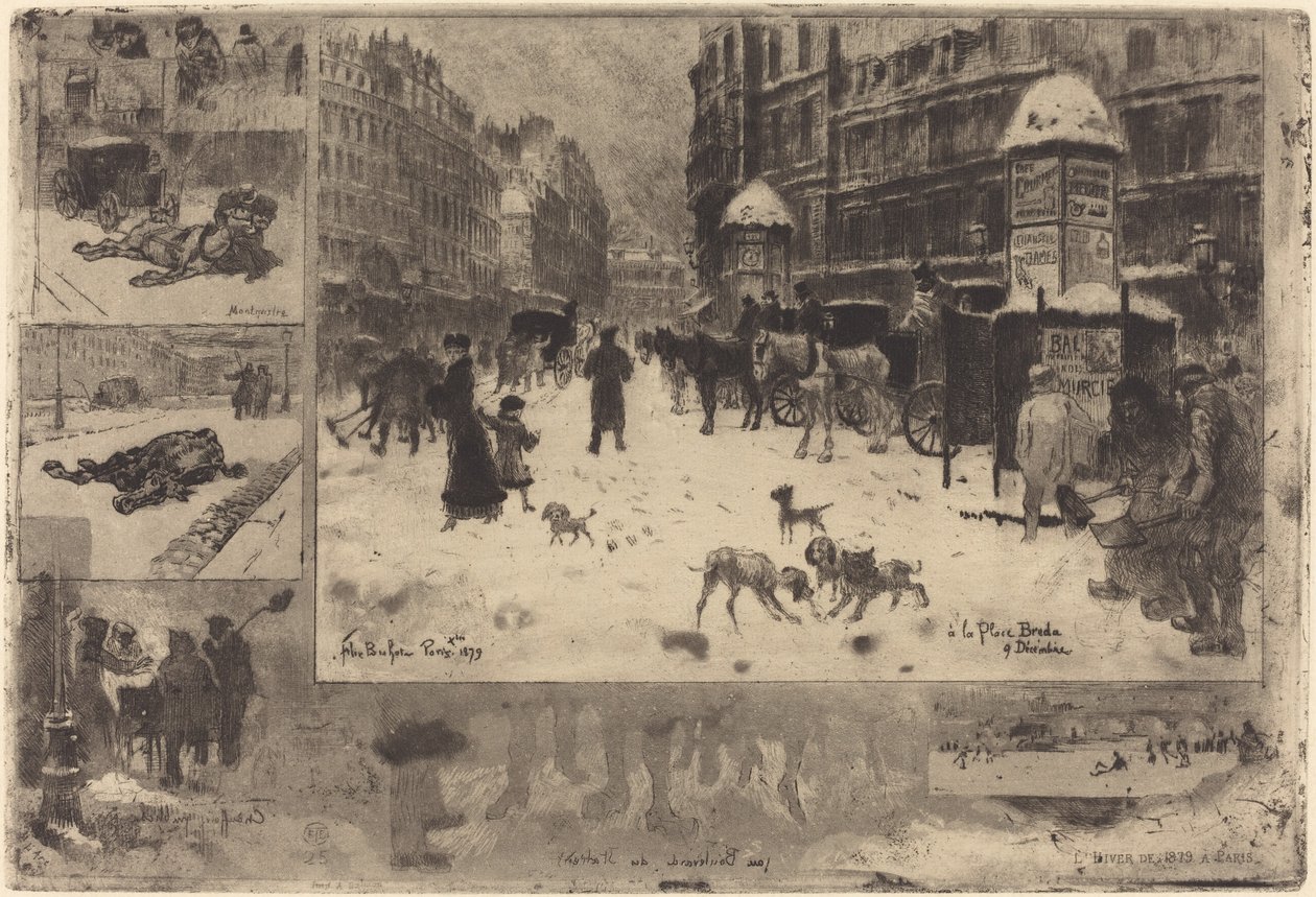 Der Winter in Paris (L