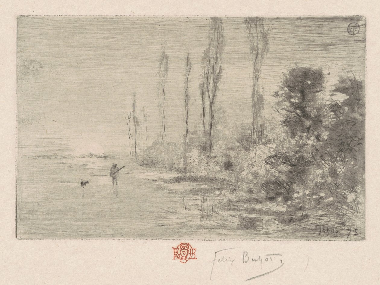 Ein Herbstnachmittag von Felix Hilaire Buhot