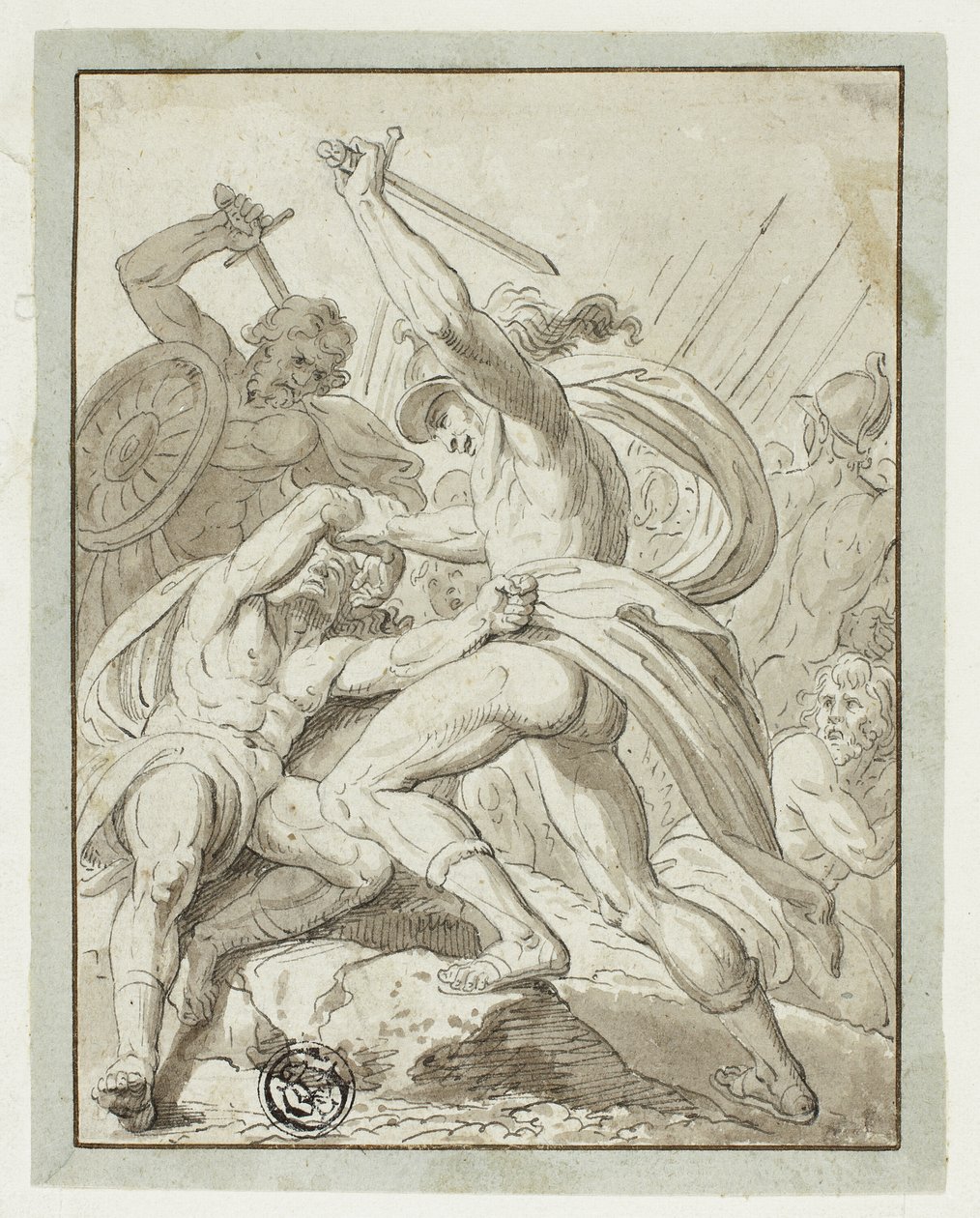 Klassischer Kampf von Felix Meyer