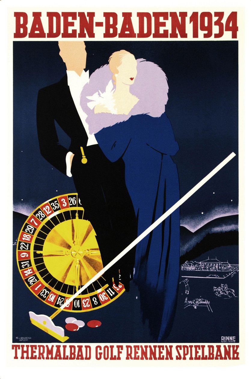 Baden-Baden 1934, 1934 von Felix Rinne