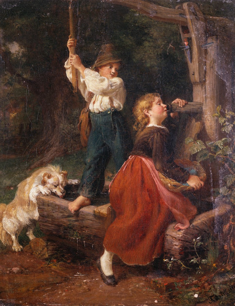 Die Wasserpumpe von Felix Schlesinger