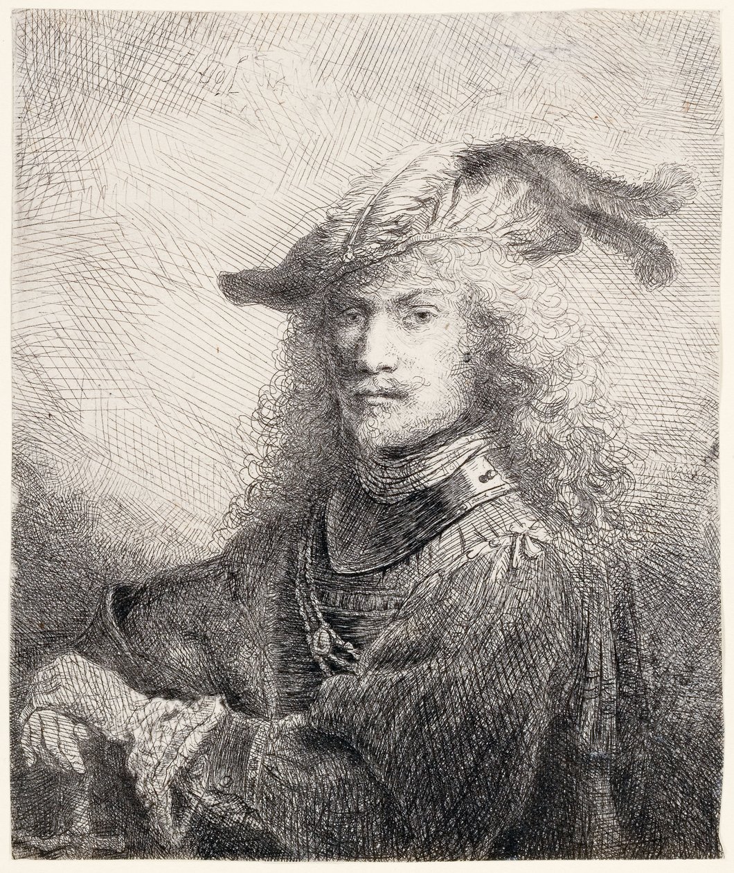 Porträt eines Offiziers, 1642 von Ferdinand Bol