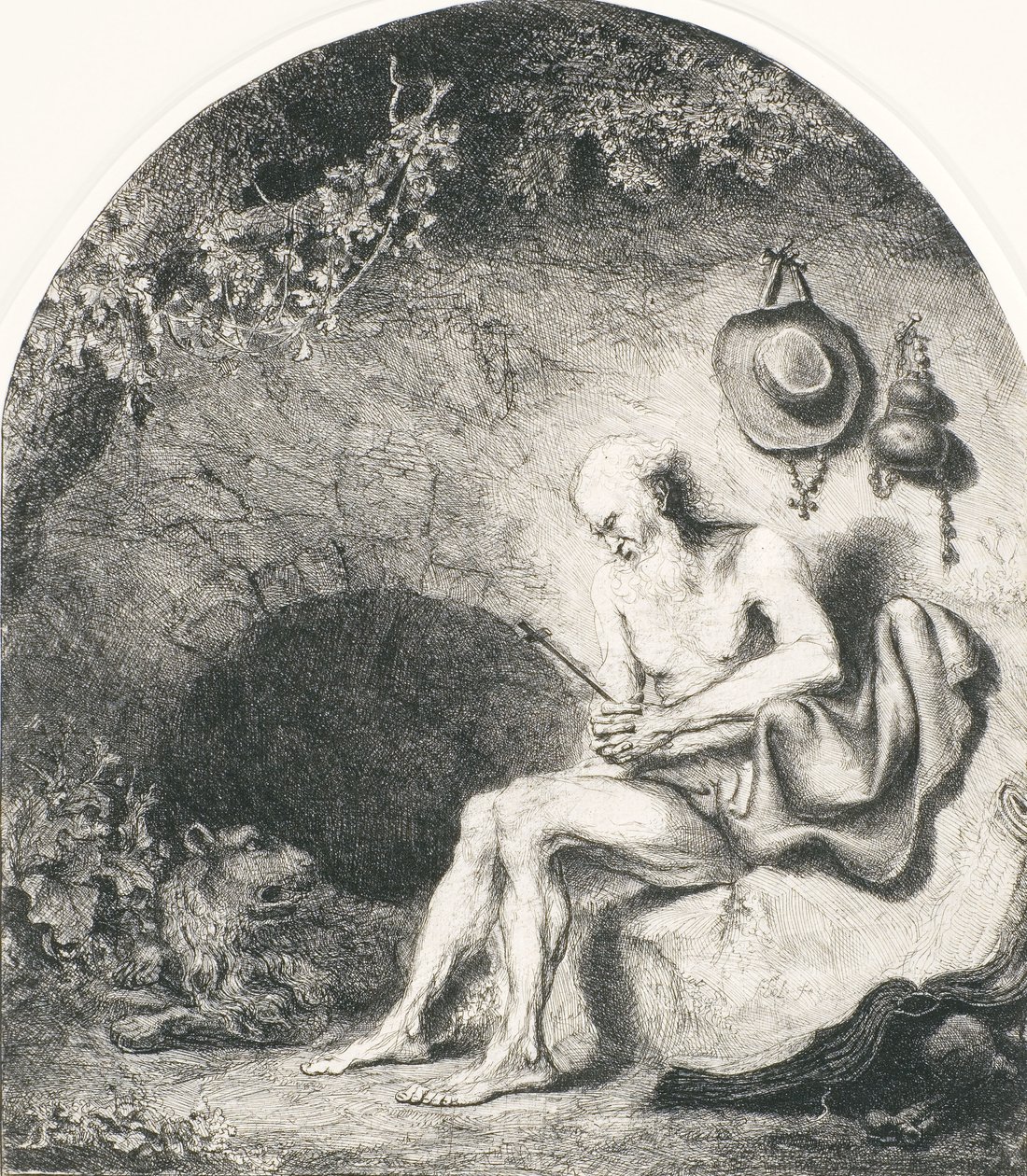 Heiliger Hieronymus, 1644 von Ferdinand Bol