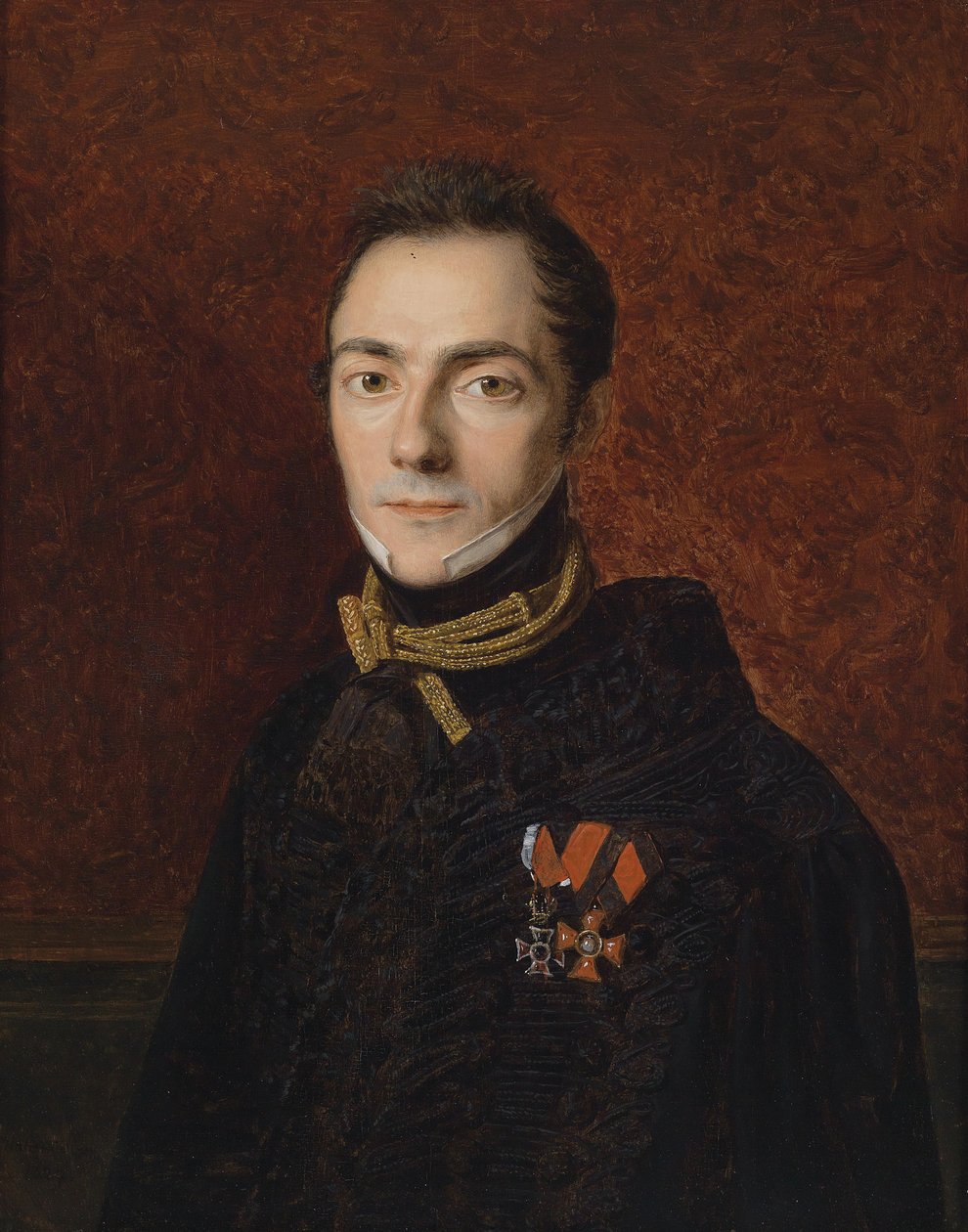 Porträt eines Grafen von Ferdinand Georg Waldmuller