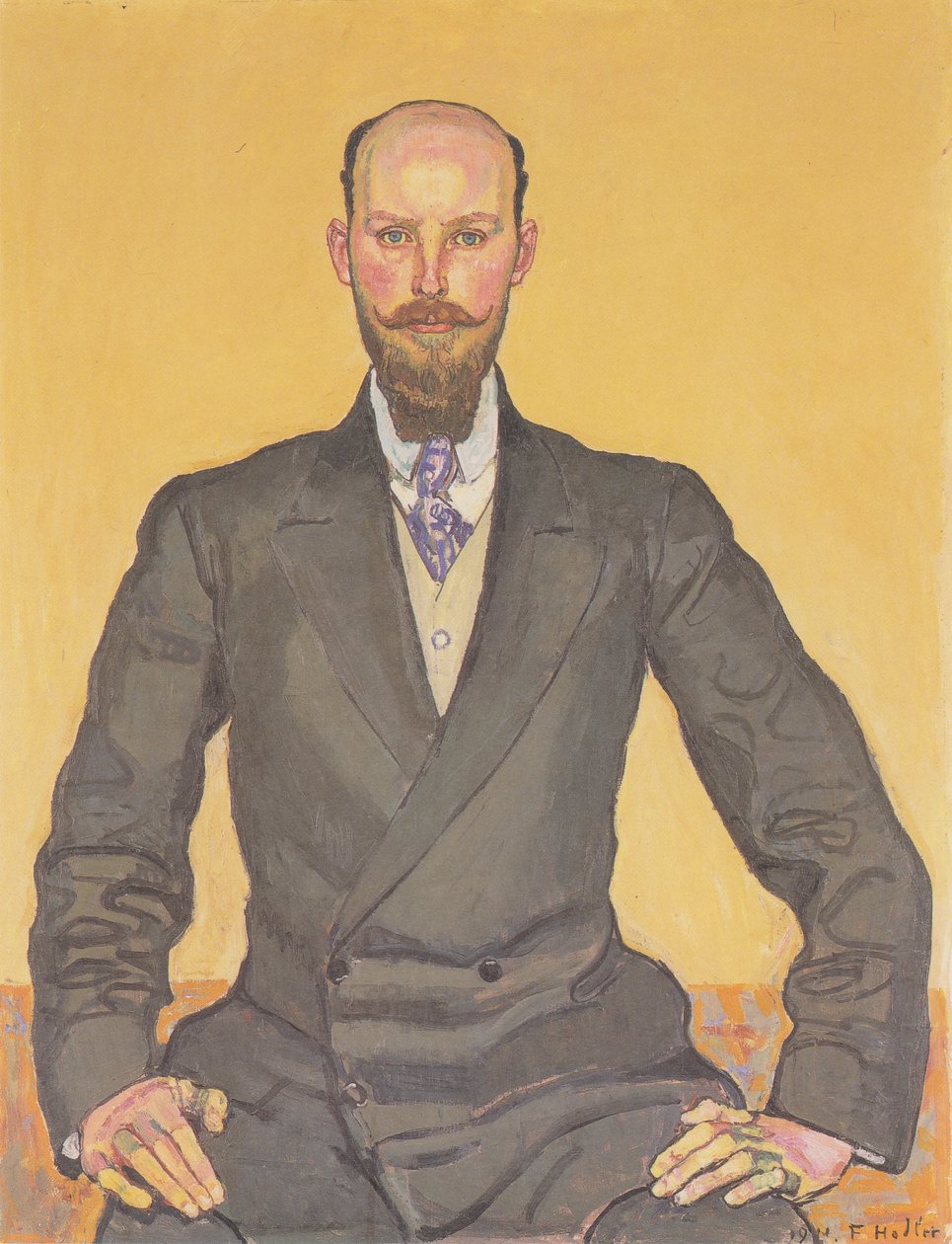 Bildnis Willy Russ von Ferdinand Hodler
