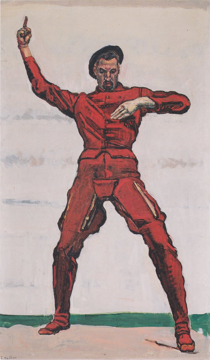 Der Redner von Ferdinand Hodler
