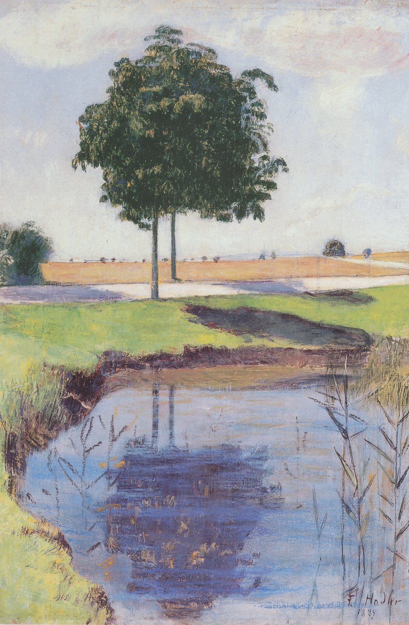 Die Kastanienbäume von Ferdinand Hodler