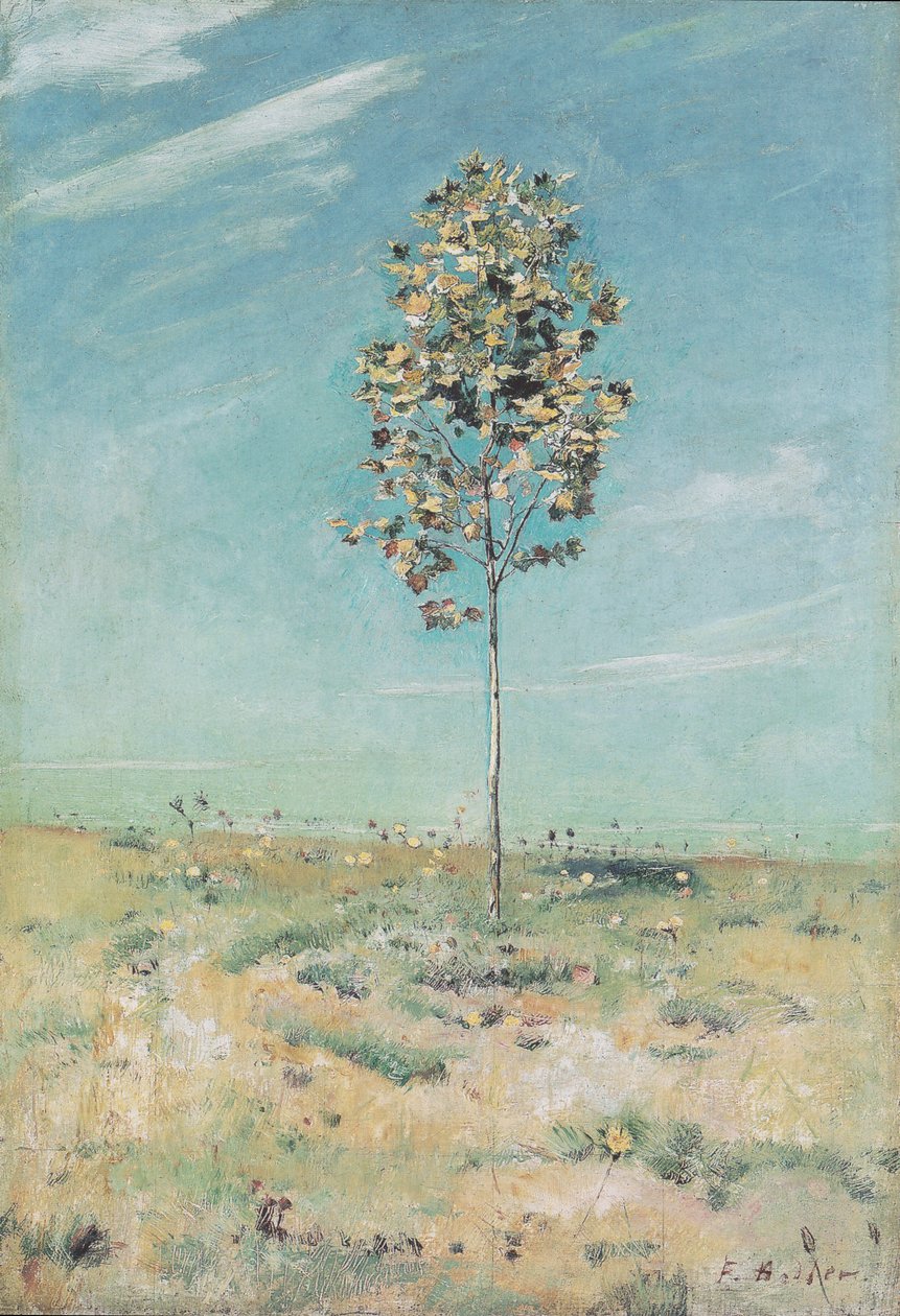 Die kleine Plantane von Ferdinand Hodler
