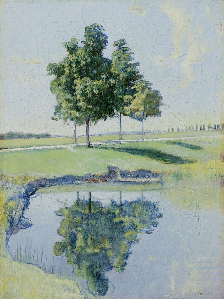 Kastanienbäume von Ferdinand Hodler