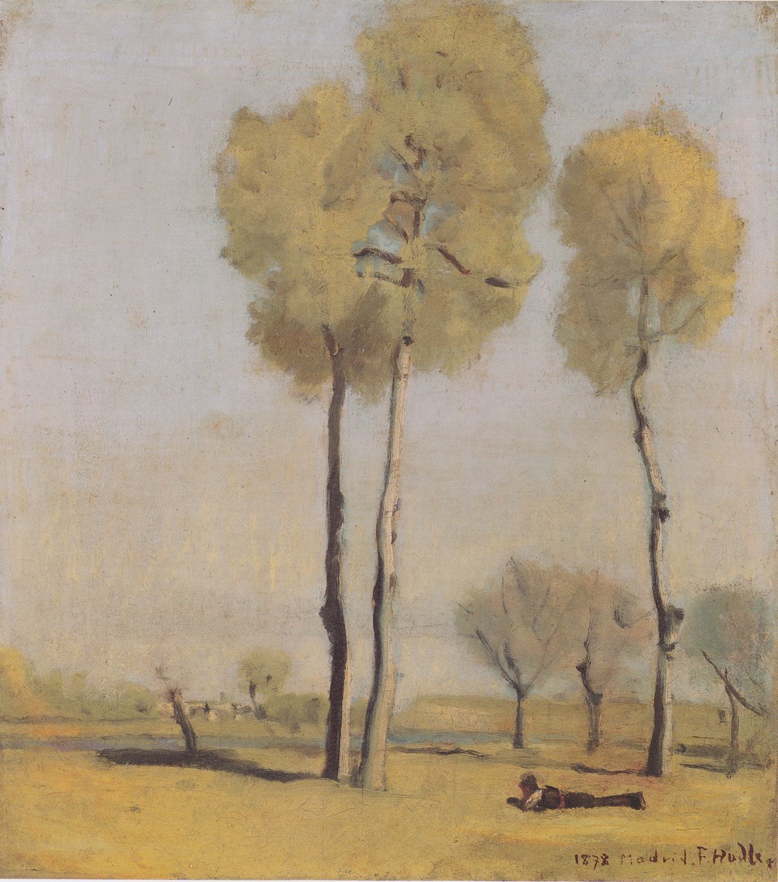 Spanische Landschaft von Ferdinand Hodler