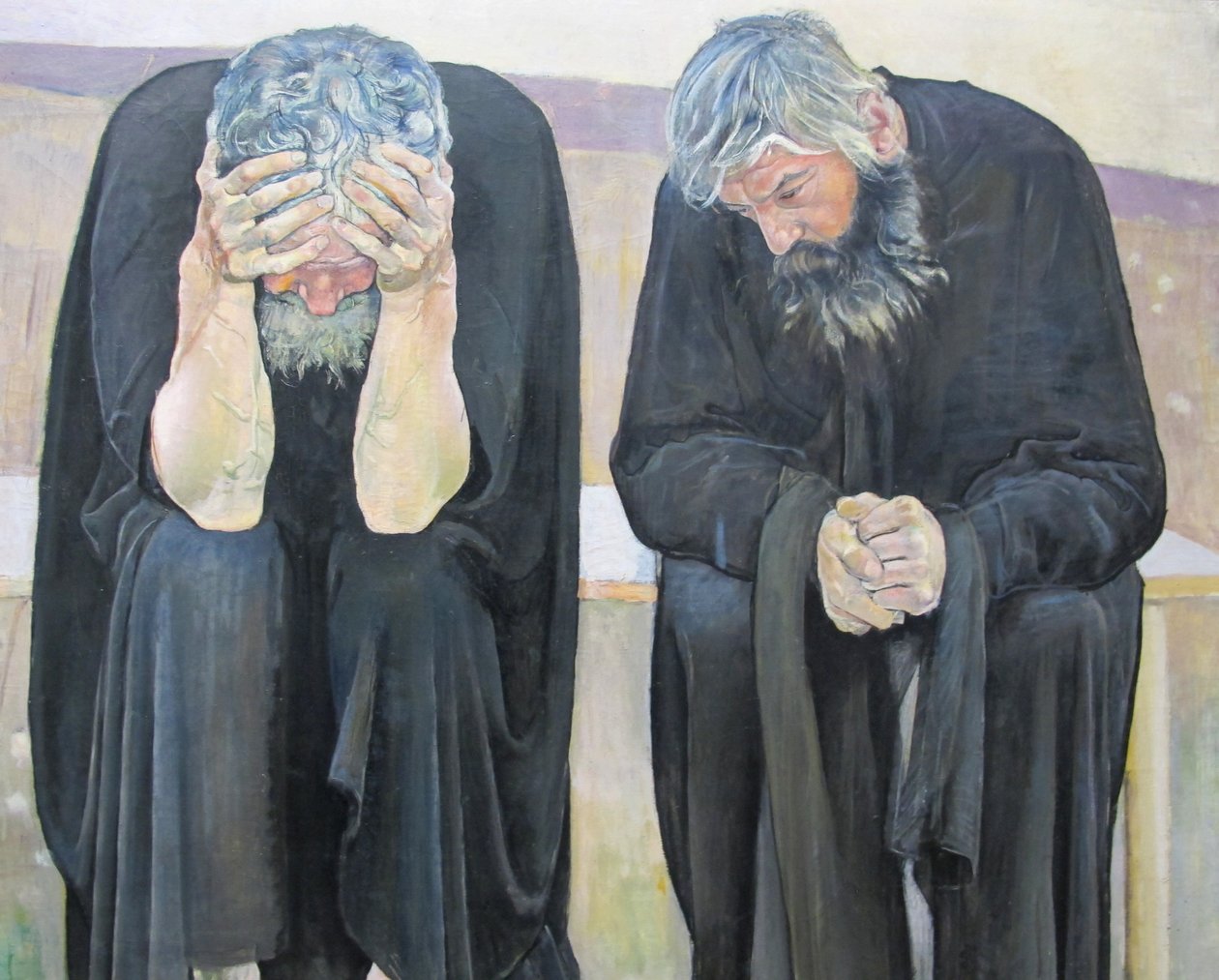 Die enttäuschten Seelen von Ferdinand Hodler