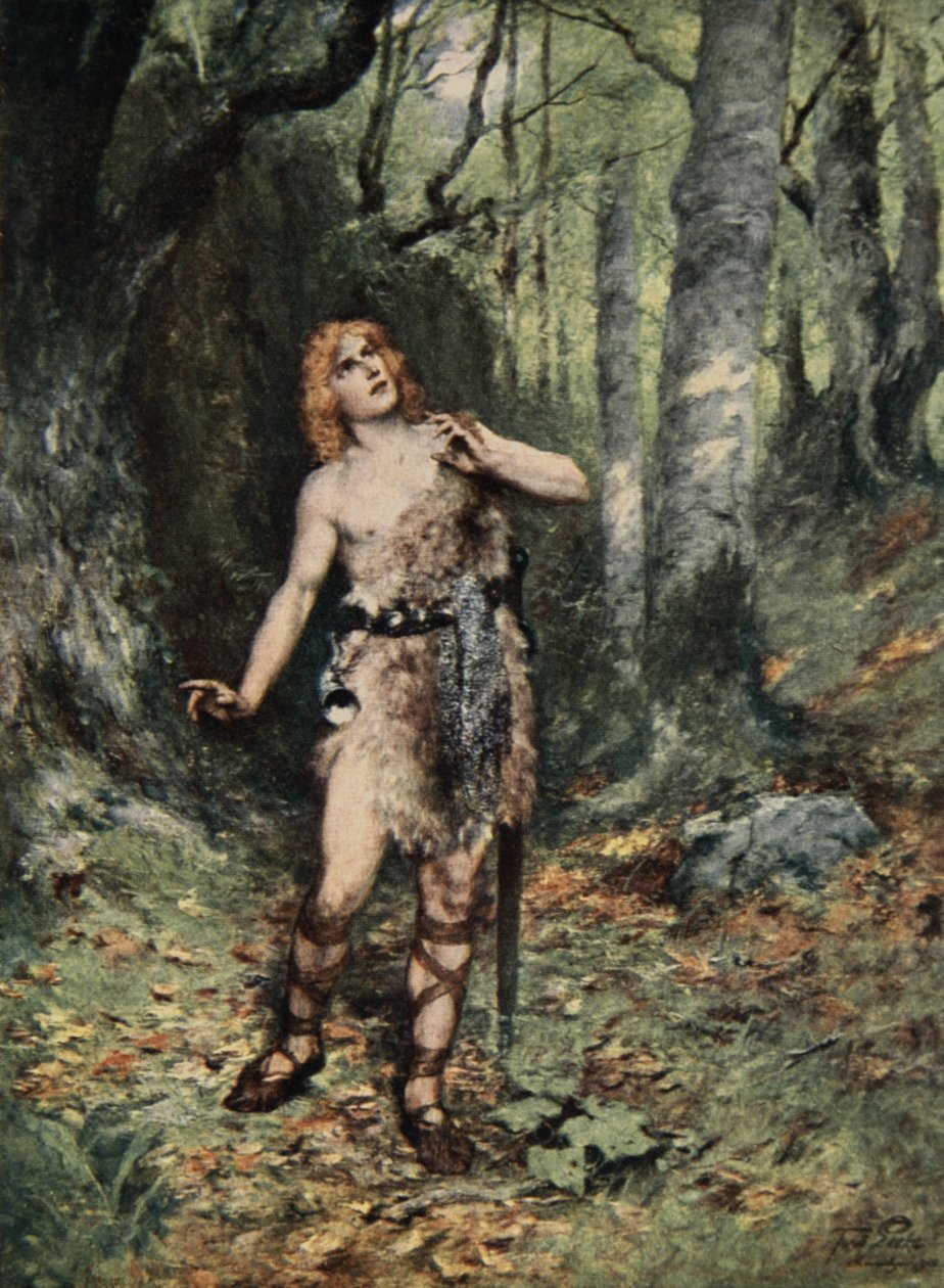 Dann sang in der Stille ein Vogel zu ihm, aus 