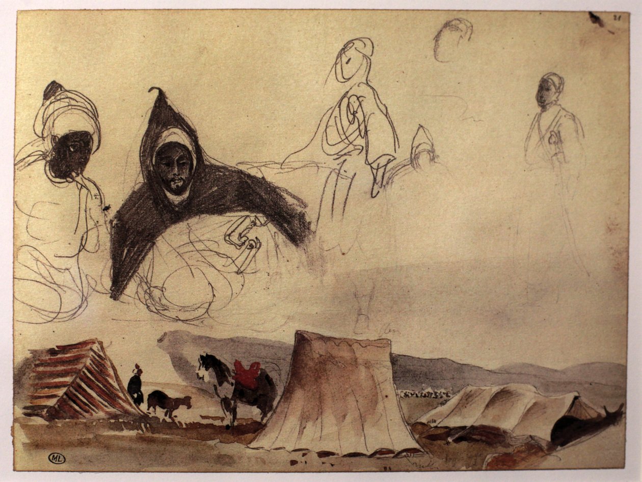 Marokko von Ferdinand Victor Eugene Delacroix