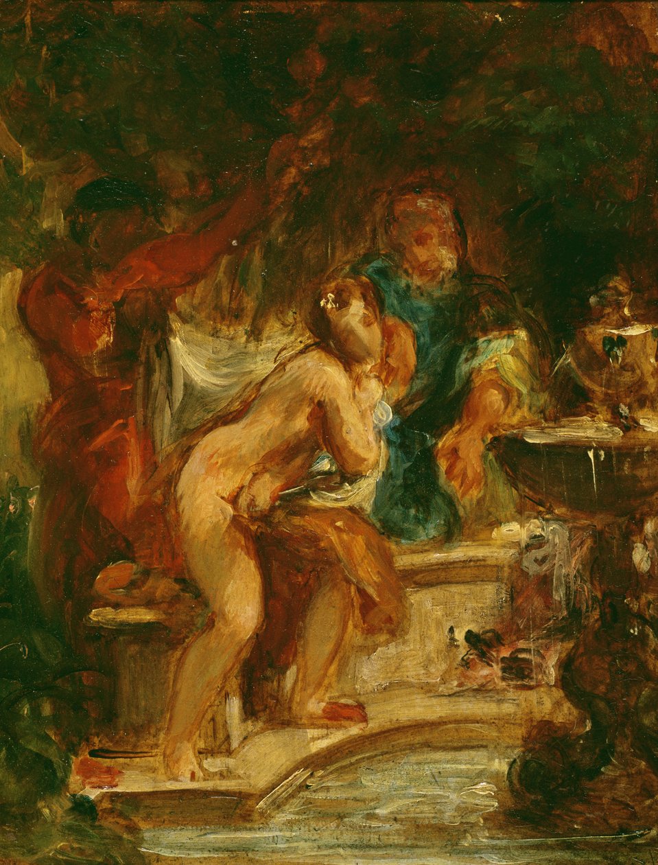 Susanne im Bade von Ferdinand Victor Eugene Delacroix
