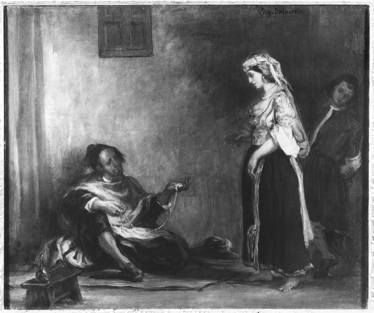Der arabische Händler von Ferdinand Victor Eugene Delacroix
