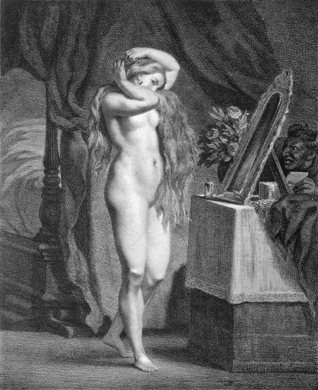 Der Empfang von Ferdinand Victor Eugene Delacroix