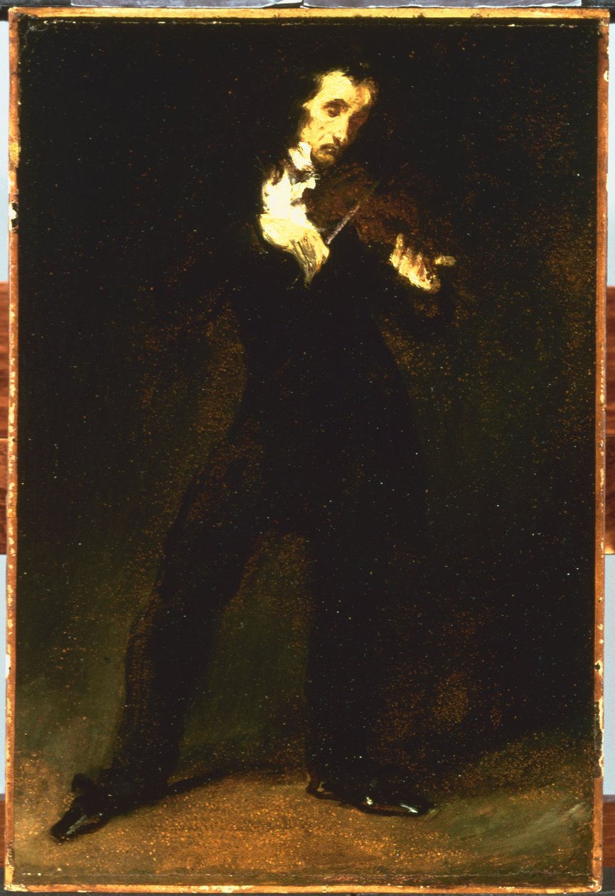 Paganini von Ferdinand Victor Eugene Delacroix