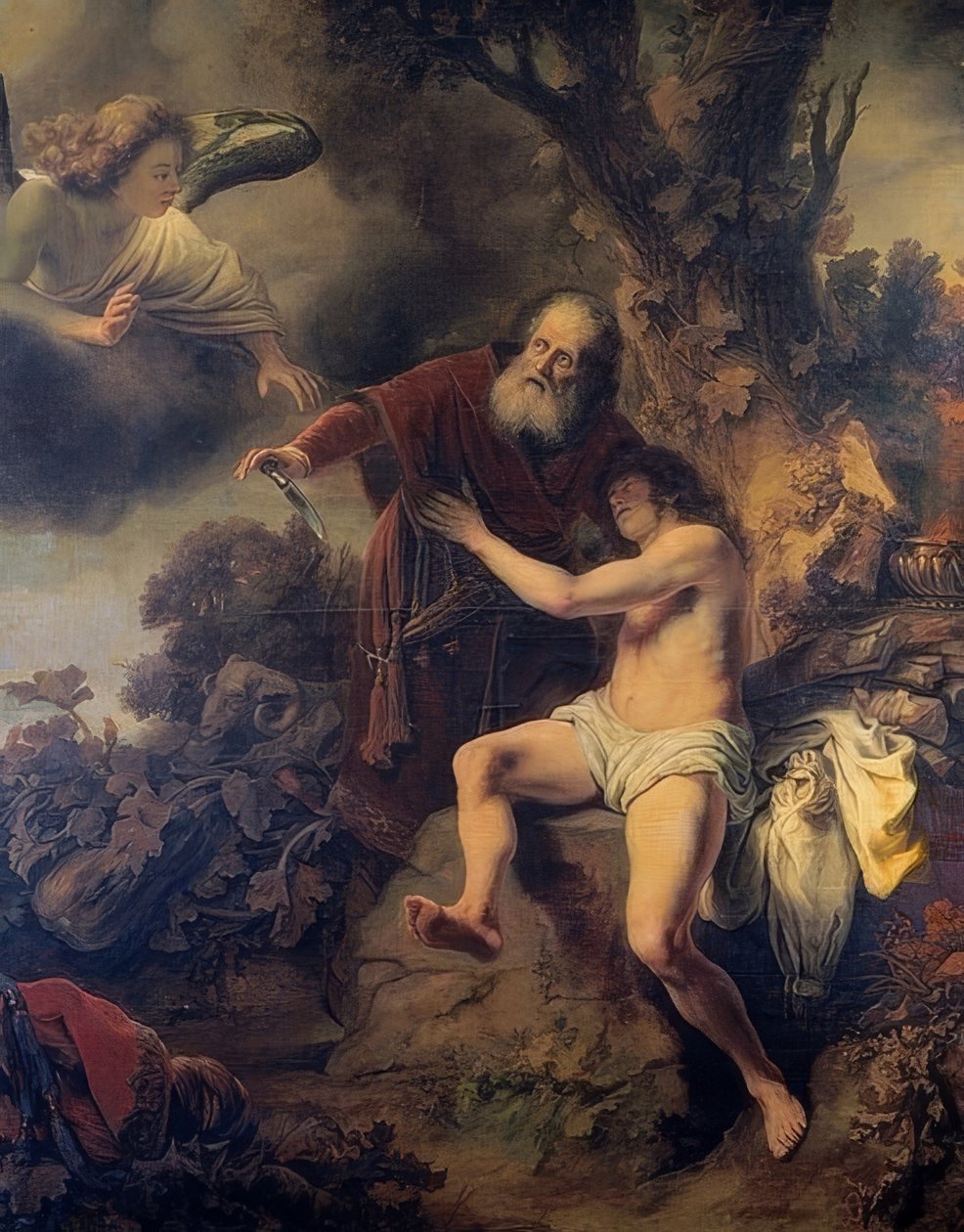 Die Opferung Isaaks von Ferdinand Bol