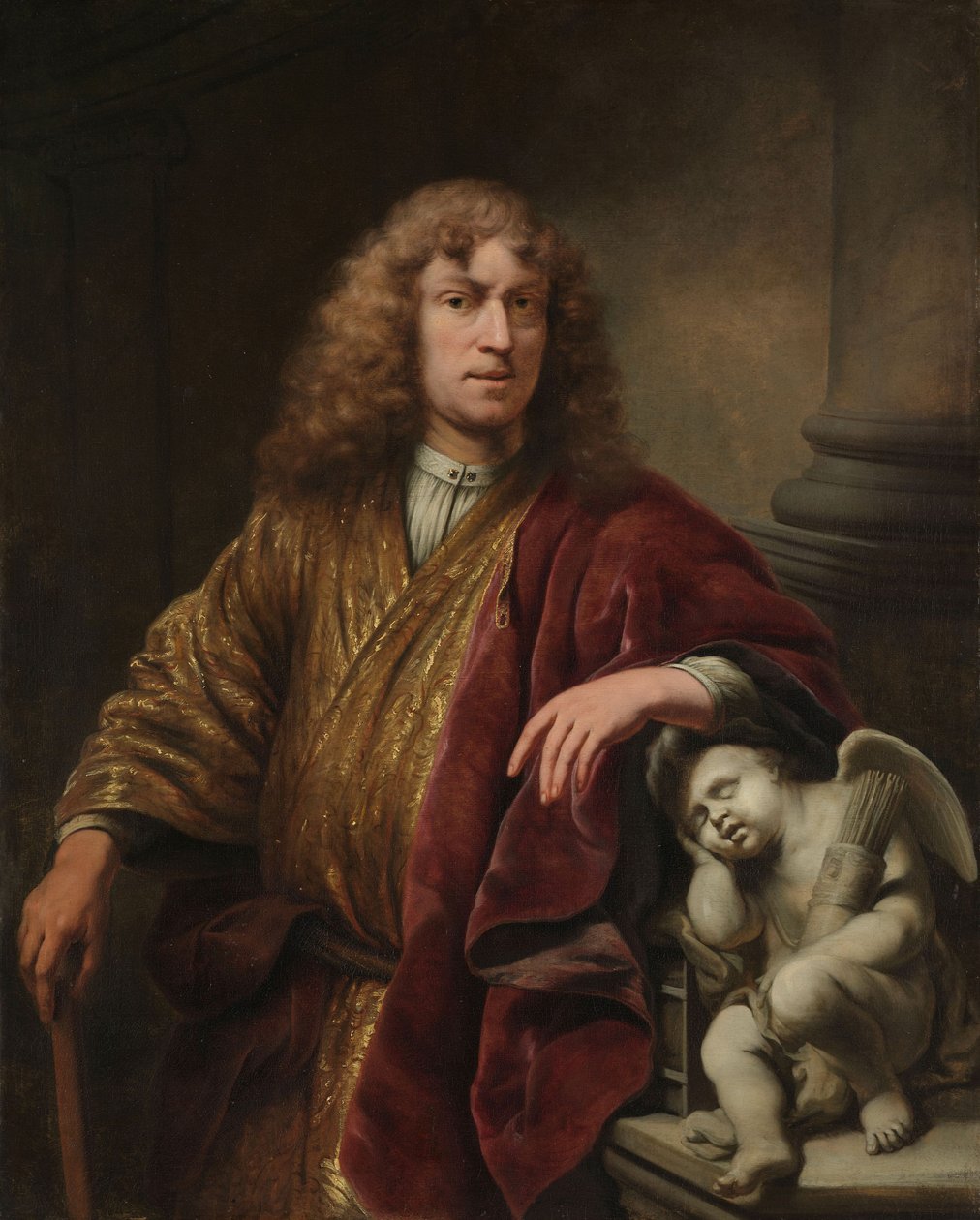 Selbstporträt, ca. 1669 von Ferdinand Bol