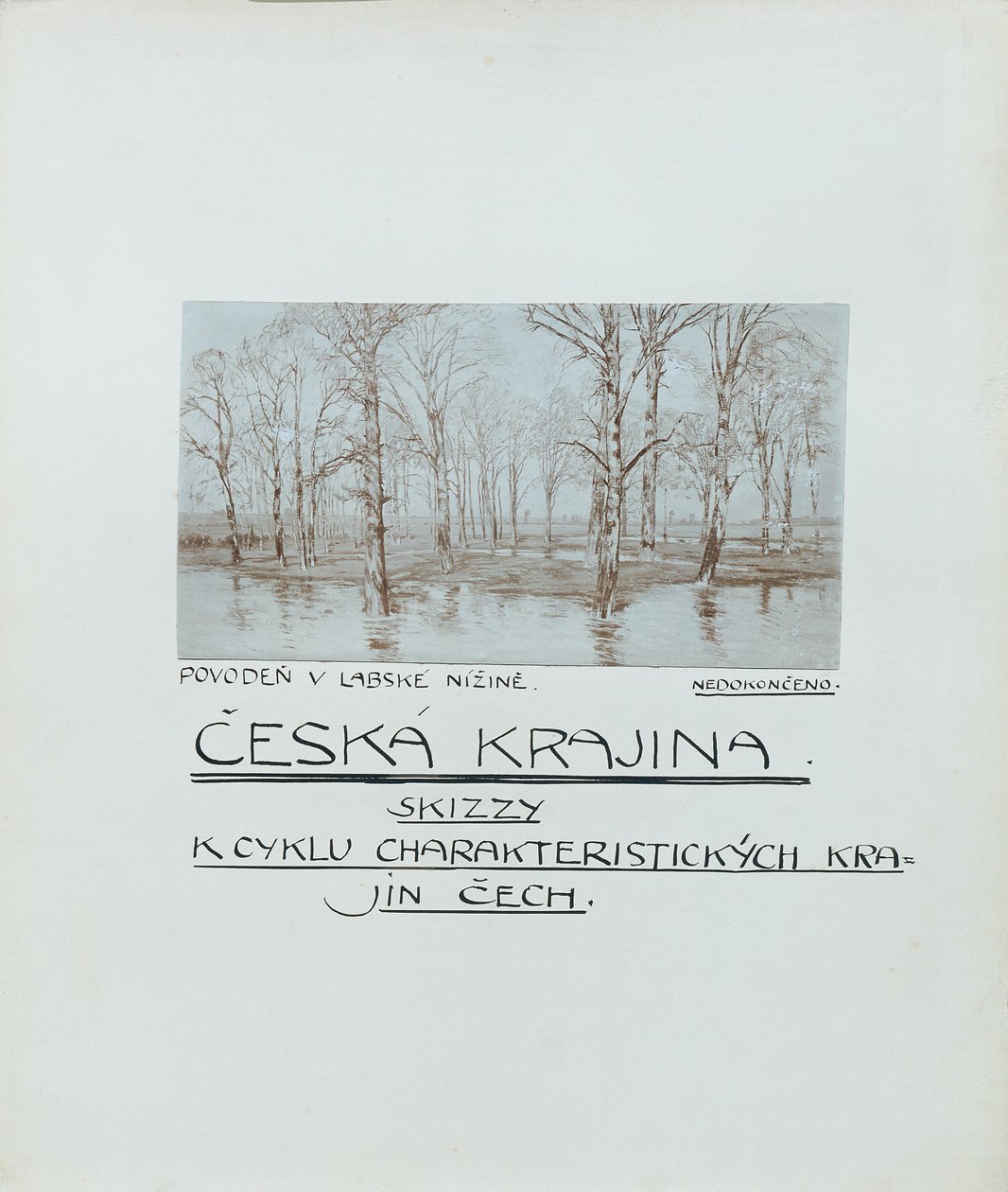 16 Ansichten tschechischer Landschaften "Ceska Krajiná" von Ferdinand Engelmuller