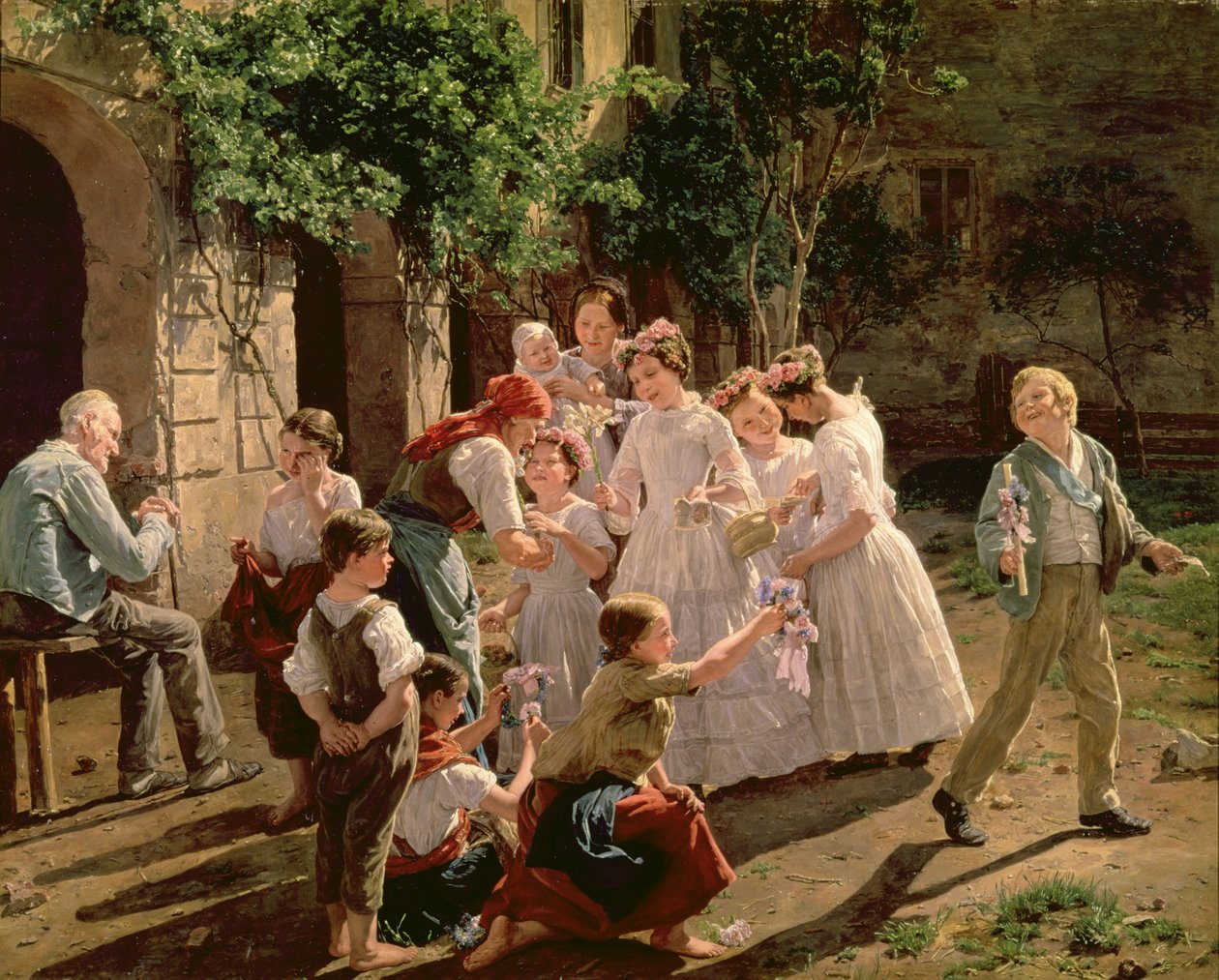 Fronleichnam von Ferdinand Georg Waldmuller