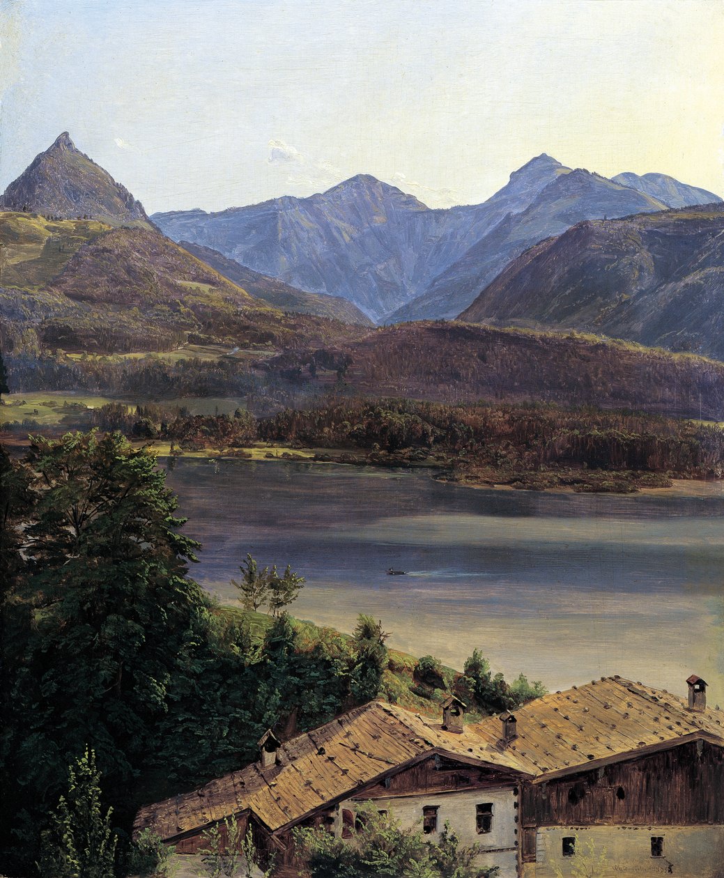 Der Wolfgangsee von Ferdinand Georg Waldmuller